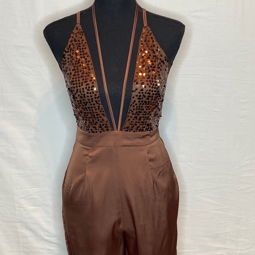 Brown Jumpsuit